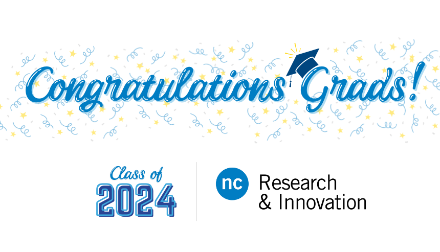 Congratulations Grads - Class of 2024! From Niagara College Research and Innovation