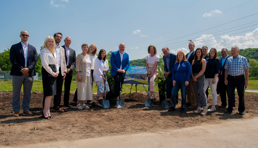 Groundbreaking: NC marks the groundbreaking of its new greenhouse at the Daniel J. Patterson Campus in Niagara-on-the-Lake.