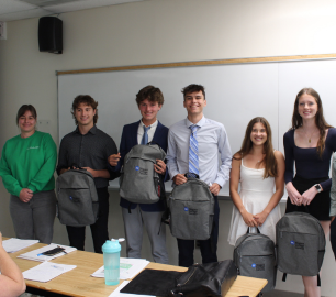 Winning team for the Innovation Mentorship Program 2023.